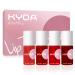KYDA 4 Colors Lip Tint Stain Set, Velvet Lip Tint Watery Lip Stain, Moisturizing Waterproof Long Wear Lipstick Set, Natural Matte Lip Tint Stain Lip Color Makeup 4 pcs