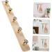 Ciieeo Key Holder Hooks Modern Holder Key Door Hat Hanger Wall for Bathroom Keys Washcloth Towel Keychain Rail Key Hanger 35X4.5X3CM Beige - Buy Online on GoSupps.com