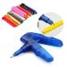 Orthodontic Braces Kit - Ligature Gun Dispenser Tools and Multicolor Elastic Braces Rubber Bands(1040 Pcs/Bag) (Blue)