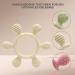Caja Bei ring Baby - Silicone Teething Toy & Dental Aid | BPA-Free Bite Ring for Babies | Rowing Animal Design - Deep Pink - Buy Online on GoSupps.com