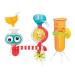 Yookidoo Baby Toddler Bath Toy - Spin 'N' Sprinkle Water Lab - Mold Free Suction Cups Attach to Any Tub or Shower(1 2 3 Years Old)-Great Gift for Kids Transparent
