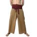 SUMALEE - 2 Tone Thai Fisherman Pants for Men & Women Trousers Perfect for Yoga, Martial Arts, Pirate, Medieval, Japanese Samurai Pantalones