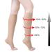 23-32 mmHg Open Toe Compression Socks for Varicose Veins - Skin Color Size M - Medical-Grade Stockings - Buy Online on GoSupps.com