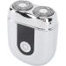 Mini Electric Beard Trimmer - Silver C Type Household Grooming Tool for Men | Buy Online Worldwide - Buy Online on GoSupps.com