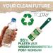 Today Lint Roll - 95% Recycled 16 Rolls (24 Leaves) + 2 Post-Consumer Plastic Handles | Eco-Friendly Animal Hair Remover for Cats & Dogs - Buy Online on GoSupps.com