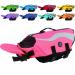 Emust dog swimming vest ripstop large dog swimming vest swimming suit for booting/swimming/pool with double rescue handles flotation vest for large dogs pink XXL XXL rose