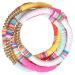 VALICLUD 5pcs Clay Bracelet Fashion Jewelry Decorative Hand Chain Delicate Pendant Womens Bracelet Colorful Embellishment Bracelet Colorful Wristbands Polymer Clay Bracelets Miss Dressing