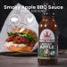 Poppamies Smoky Apple BBQ Sauce - Smoked Chili & Fresh Apples - Mild Spiciness - 410g - Buy Online on GoSupps.com