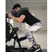 CANGHPGIN Men's Compression Pants 2 Pack - Red&Yellow Stripe - Small | Gym Running Baselayer Athletic Leggings - Buy Online on GoSupps.com