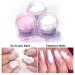 Buy GZMAYUEN Acrylic Powder for Nails - Pink White & Transparent - 10g Nail Set for Perfect DIY Acrylic Nails - Buy Online on GoSupps.com