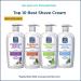 Kiss My Face Moisture Shave Cream 11 Oz Pump Bottle - Cool Mint Shaving Cream for Men and Women - Lavender & Shea - 4 Pack, 11 Fl Oz Each - Buy Online on GoSupps.com