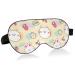 Haskirky Light Blocking Eye Mask Breathable and Adjustable Adult Men and Women Travel on Business Trips Yoga Meditation Light Smooth Comfortable Eye Mask Office Deep Sleep Goodies Cute Rabbit and C