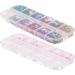 2 Boxes 3D Nail Art Charms Valentine Love Heart Nail Art Charms Nail Rhinestone for DIY Nail Art Manicure Cellphone Decoration - Buy Online on GoSupps.com