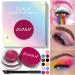 High Pigment Eye Shadow & 12 Color Lip Tint - Waterproof Multi-Function Body & Face Makeup Cream for Halloween & Daily Use - Buy Online on GoSupps.com