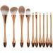 Portable Makeup Brush Set - Soft Travel Eye Shadow Foundation Blush & Concealer Brushes for Stunning Looks - Buy Online on GoSupps.com