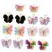 minkissy 7 Pairs Mesh Butterfly Hair Accessories Hair Barrettes for Women Hair Decoration Girls Hair Accessory Hair Clips Girls Hairpins Hair Toppers for Women Metal Issue Card Alloy Miss
