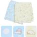 2pcs Waterproof Baby Changing Pad Set - Breathable & Leak-Proof Mat for Toddlers - Yellow Blue - Buy Online on GoSupps.com
