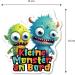 Baby on Board Monster Sticker | 15x15cm Easy to Apply Vinyl | Child Safety Car Decal - Buy Online on GoSupps.com