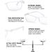 Buy Teraise Blue Light Blocking Reading Glasses for Men & Women | Stylish & Comfortable 0.0x Computer Glasses with Feather Hinge - Buy Online on GoSupps.com