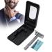Buy Stainless Steel Safety Razor - Portable Manual Razor for Men | Best Shaving Experience - Buy Online on GoSupps.com