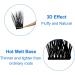 D Curl 0.07mm 13mm Individual Cluster Lashes | Soft & Wispy Reusable DIY Eyelash Extensions - RR-13mm D13-0.07-D - Buy Online on GoSupps.com