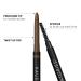 HAUS LABORATORIES By Lady Gaga Edge Precision Brow Pencil - Soft Brown | .002 Oz. | Natural Hairlike Strokes & All Day Wear - Buy Online on GoSupps.com