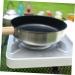 BCOATH Camping Portable Pan Egg Pan Flat Skillet Camping Cookware Griddle Pan Stainless Steel Cookware Pans Portable Camping Pan Mini Egg Cooker Multi-Function Pan Non Stick Wok Wood - Buy Online on GoSupps.com