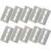 POPETPOP 10pcs Aquarium Glass Scrubber Refills Stainless Steel Razor Cleaner Right Angle Replacement for Aquarium Glass Fish Tank - Buy Online on GoSupps.com