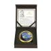 CARMANI Gold Plated Bronze Pocket Mirror | Compact Travel Mirror | Van Gogh The Starry Night Decor - Buy Online on GoSupps.com