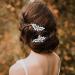Venusvi Bride Wedding Crystal Hair Pins - Pack of 2, Silver Rhinestone Bridal Hair Accessories for Women and Girls - Buy Online on GoSupps.com