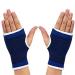 Luwint Kids Hand Wrap - Knitted Palm Sleeve Wrist Brace Hand Protection Support for 8-14 Years 1 Pair