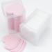 Pack of 200 Eyelash Cloths Lint Cloths Adhesive Wipes Eyelashes Nail Polish Remover Pads Nozzle Wipes White - Buy Online on GoSupps.com