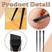 3 Piece Eyeliner Brush Set Flat Fine Slanted Brow Angled Eyeliner Brush Fine Angled Eyeliner Brush Eye Makeup Brushes with Wooden Handle Tools for Eyeshadow Cosmetics Shaping Eyebrows - Buy Online on GoSupps.com