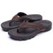 ChayChax Men's Toe Separator Flip Flops | Non-Slip Rubber Sole | Outdoor Sport Beach Sandals | Summer Slippers | Brown Size 43 EU - Buy Online on GoSupps.com