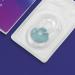 Buy Novelry Verona Blue Contact Lenses - Silicone Comfort Natural Look 1 Pair (Dia 14.20) with Container - Perfect for All Eyes! - Buy Online on GoSupps.com