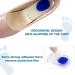 Carehabi Heel Spur Inserts - Soft Gel Pillows for Men & Women | Orthopedic Support for Heel & Achilles Tendon - 2 Pairs - Buy Online on GoSupps.com