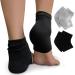 Plantar Fasciitis Treatment  Heel Pain Relief Protectors Foot Inserts Heel Socks for Achilles Tendonitis Tendon  Spurs  Fascia Support  Sore Feet  Bruised Foot Cracked Heels for Women Men 2 Pairs