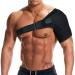 Neoprene Shoulder Support Bandage - Unisex Upper Arm Brace for Shoulder Injuries & Stiffness | Fits Left or Right Shoulder - Buy Online on GoSupps.com