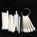 200 x Natural Clear False Nail Art Tips Display Swatch Sticks for Practice and Polish Swatching - Buy Online on GoSupps.com