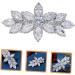 SKISUNO Rhinestone Hair Clip Wedding Hair Clip Women Hair Barrettes Women Hair Clip Rhinestones Hair Accessories Crystal Hair Barrette Rhinestones Hair Barrette Rhinestones Hair Clip - Buy Online on GoSupps.com