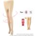Breathable Thigh-High Compression Stockings for Women - Skin Color Open Toe Tights for Outdoor & Parties - First-Class Quality - Buy Online on GoSupps.com