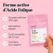 Folic Acid 400 g Vitamin B9 Design and Pregnancy Supports Pregnant Women 60 Vegetal Capsules 2 Months Cure Made in France Essentials by Novoma - Buy Online on GoSupps.com