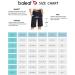 Baleaf Women's 10 Bermuda Shorts | Lightweight Athletic Long Shorts with Pockets | X-Large, Black - Buy Online on GoSupps.com