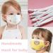 20 pcs Adjustable Elastic Bands with Silicone Buckle for DIY Handmade Masks (White) - Buy Online on GoSupps.com