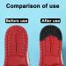 GOETOR Heel Plates for Sneakers 2 Pairs - Black Self-Adhesive Sole Repair Plates | Size 9.5-10.5 - Buy Online on GoSupps.com