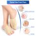 Orthopedic Bunion Corrector with Gel Pad - Big Toe Straightener and Protector for Hallux Valgus - Day and Night Support Sleeve for Foot Separation and Anti-Slip Design - Buy Online on GoSupps.com