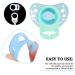 12 PCS Silicone Pacifier Adapter Ring | Dummy Holder Clip | Baby Pacifier Clip | Durable & Safe Accessories - Buy Online on GoSupps.com