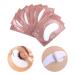 Arison Lashes Eye Gel Pads 50 Pairs Eyelash Extension Under Eye Gel Patches Lint Free Eye Patches with Smooth Front Side and Collagen Back Side Eye Pads for Individual Eyelash Extension (Pink)