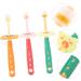 Goohochy Baby Toothbrush - Soft Silicone Tooth Cleaning Brush for Babies & Toddlers | Cheetopia Nano Material - Buy Online on GoSupps.com