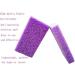 70-Piece Pedicure Exfoliator Kit: Disposable Pumice Stone, Sponge Scrubber, Callus Remover, Nail Files - Purple - Buy Online on GoSupps.com